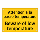 Attention à la basse température /.../ - Beware of low temperature