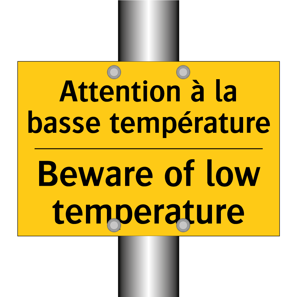 Attention à la basse température /.../ - Beware of low temperature