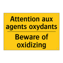 Attention aux agents oxydants - Beware of oxidizing
