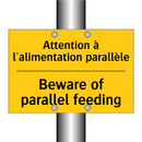 Attention à l'alimentation parallèle /.../ - Beware of parallel feeding