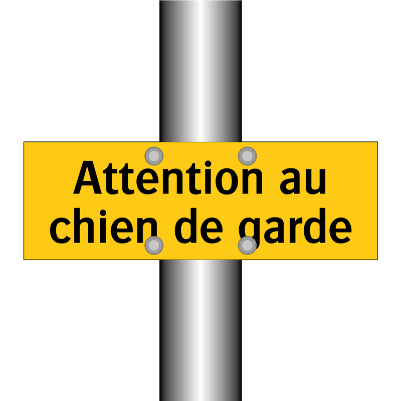 Attention au chien de garde