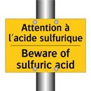 Attention à l'acide sulfurique - Beware of sulfuric acid