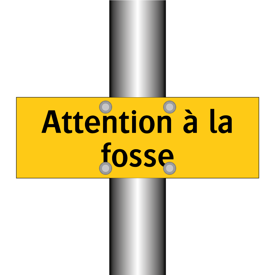 Attention à la fosse