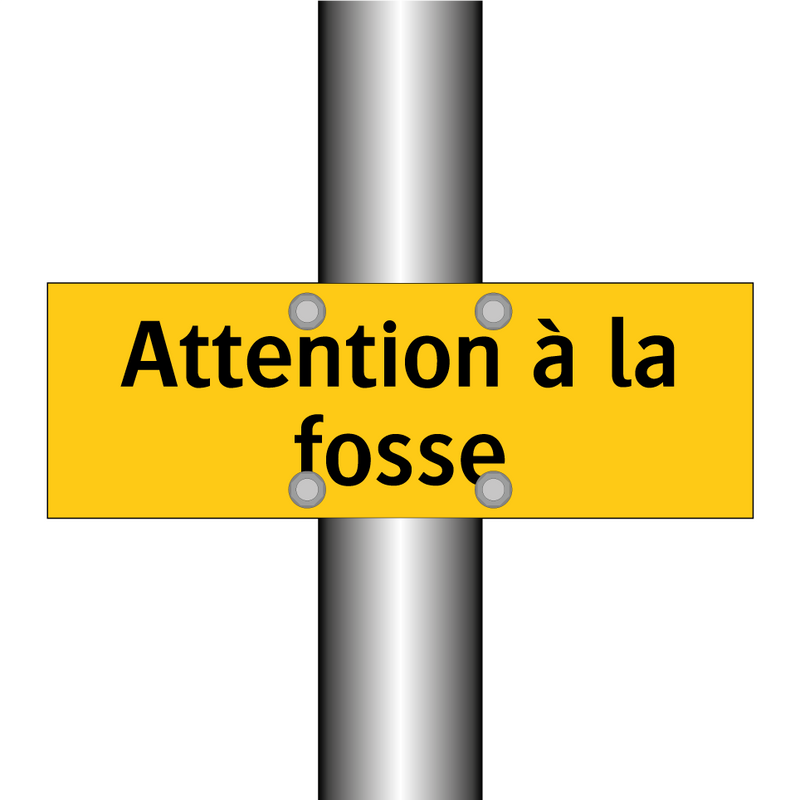 Attention à la fosse