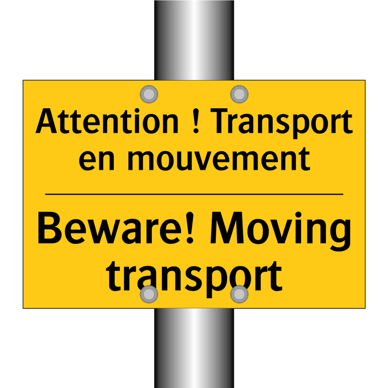 Attention ! Transport en mouvement /.../ - Beware! Moving transport