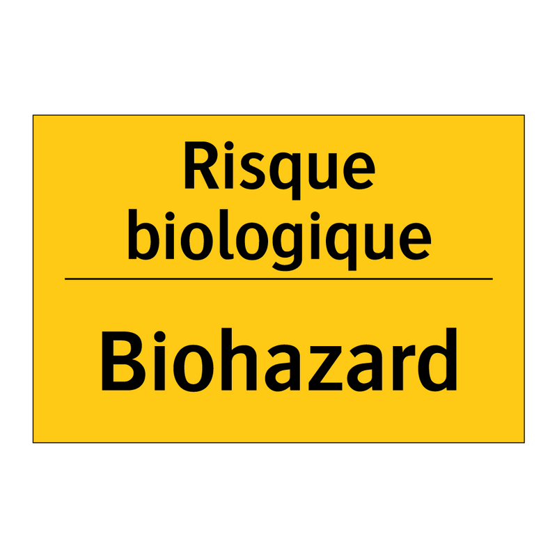Risque biologique - Biohazard