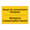 Danger de contamination biologique /.../ - Biological Contamination Hazard /.../