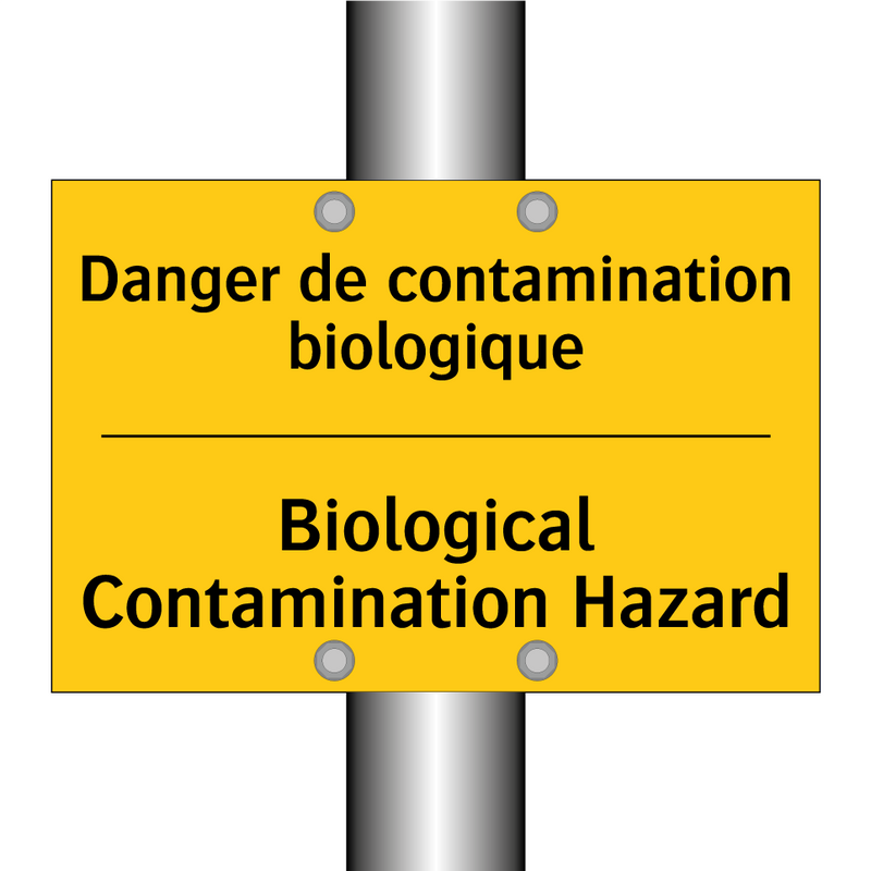 Danger de contamination biologique /.../ - Biological Contamination Hazard /.../