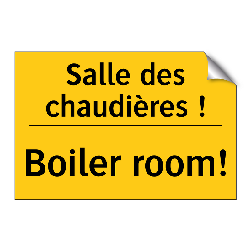 Salle des chaudières ! - Boiler room!