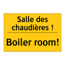 Salle des chaudières ! - Boiler room!