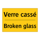 Verre cassé - Broken glass
