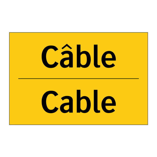 Câble - Cable
