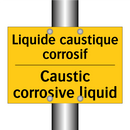 Liquide caustique corrosif - Caustic corrosive liquid