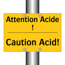 Attention Acide ! - Caution Acid!