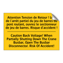 Attention Tension de Retour !  /.../ - Caution Back Voltage! When Partially  /.../