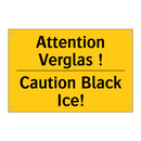 Attention Verglas ! - Caution Black Ice!