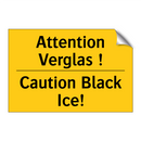 Attention Verglas ! - Caution Black Ice!