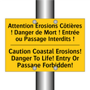 Attention Érosions Côtières !  /.../ - Caution Coastal Erosions! Danger  /.../