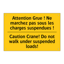 Attention Grue ! Ne marchez pas  /.../ - Caution Crane! Do not walk under  /.../
