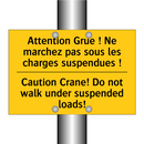 Attention Grue ! Ne marchez pas  /.../ - Caution Crane! Do not walk under  /.../