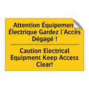 Attention Équipement Électrique  /.../ - Caution Electrical Equipment Keep  /.../