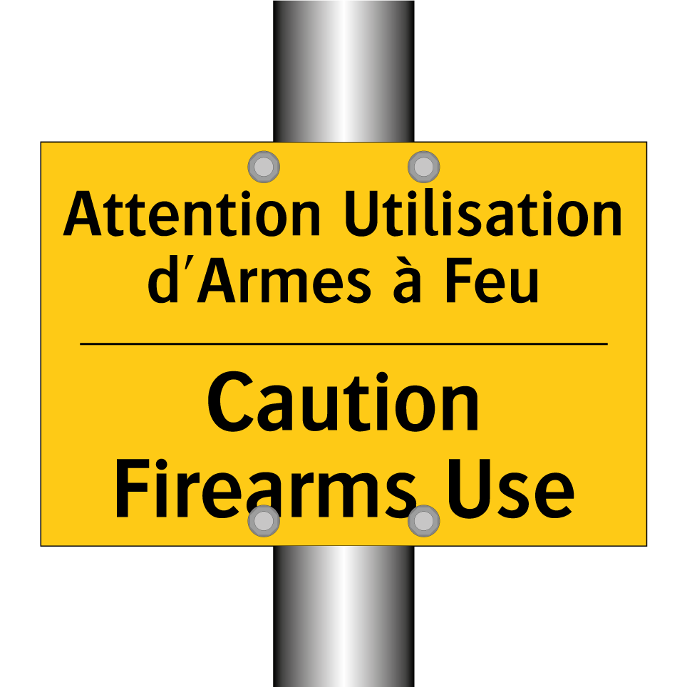 Attention Utilisation d'Armes  /.../ - Caution Firearms Use