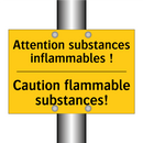 Attention substances inflammables  /.../ - Caution flammable substances!