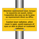 Attention rayonnement laser, lorsque  /.../ - Caution laser radiation, when  /.../