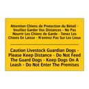 Attention Chiens de Protection  /.../ - Caution Livestock Guardian Dogs  /.../