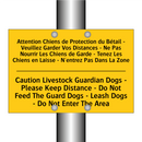 Attention Chiens de Protection  /.../ - Caution Livestock Guardian Dogs  /.../