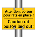 Attention, poison pour rats en  /.../ - Caution rat poison laid out!