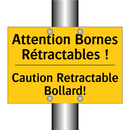 Attention Bornes Rétractables  /.../ - Caution Retractable Bollard!