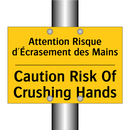 Attention Risque d'Écrasement  /.../ - Caution Risk Of Crushing Hands