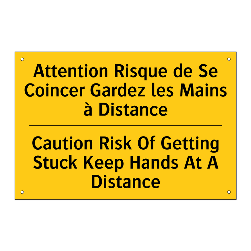 Attention Risque de Se Coincer  /.../ - Caution Risk Of Getting Stuck  /.../