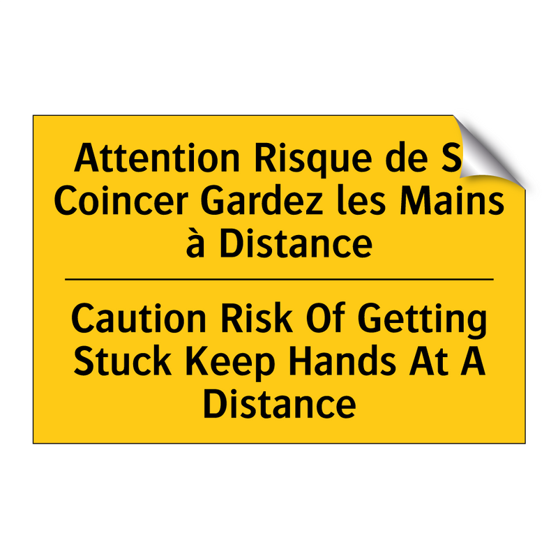 Attention Risque de Se Coincer  /.../ - Caution Risk Of Getting Stuck  /.../