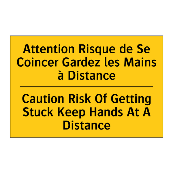 Attention Risque de Se Coincer  /.../ - Caution Risk Of Getting Stuck  /.../
