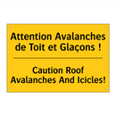 Attention Avalanches de Toit et  /.../ - Caution Roof Avalanches And Icicles! /.../