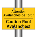 Attention Avalanches de Toit ! - Caution Roof Avalanches!