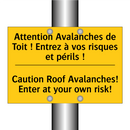 Attention Avalanches de Toit !  /.../ - Caution Roof Avalanches! Enter  /.../