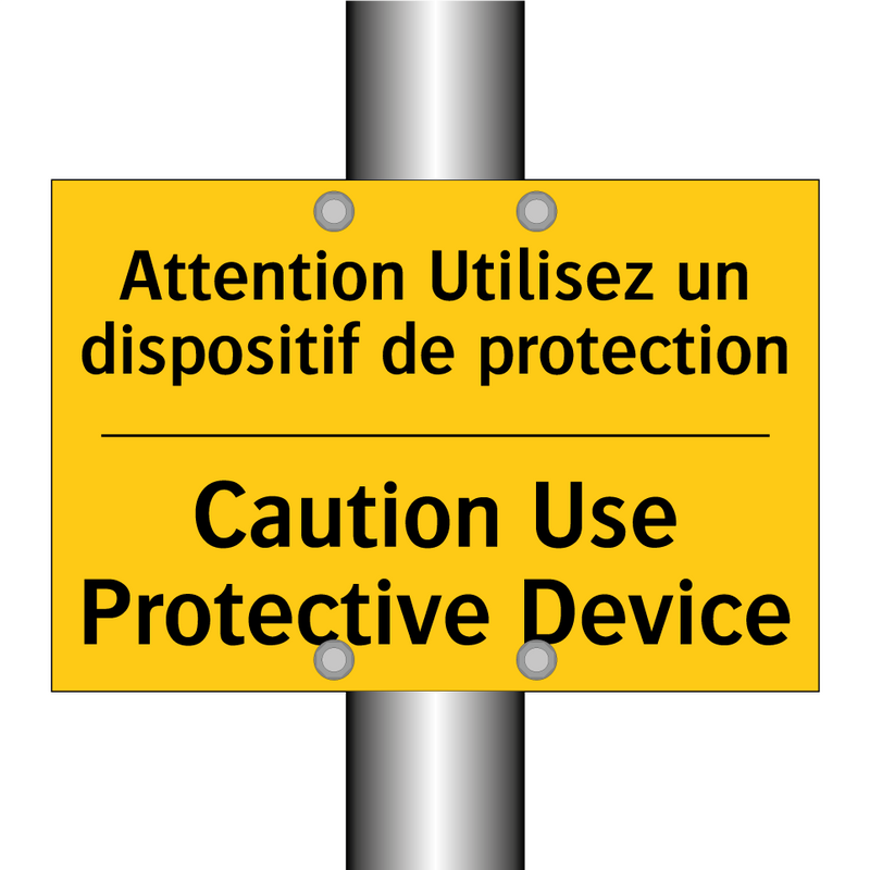 Attention Utilisez un dispositif  /.../ - Caution Use Protective Device