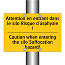 Attention en entrant dans le silo  /.../ - Caution when entering the silo  /.../
