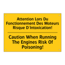Attention Lors Du Fonctionnement  /.../ - Caution When Running The Engines  /.../