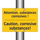 Attention, substances corrosives  /.../ - Caution, corrosive substances!