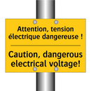 Attention, tension électrique  /.../ - Caution, dangerous electrical  /.../