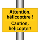 Attention, hélicoptère ! - Caution, helicopter!