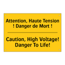 Attention, Haute Tension ! Danger  /.../ - Caution, High Voltage! Danger  /.../