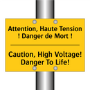 Attention, Haute Tension ! Danger  /.../ - Caution, High Voltage! Danger  /.../