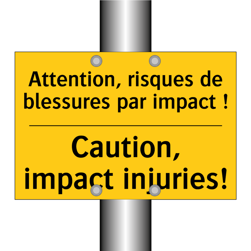 Attention, risques de blessures  /.../ - Caution, impact injuries!