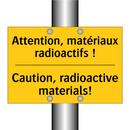 Attention, matériaux radioactifs  /.../ - Caution, radioactive materials! /.../