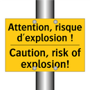 Attention, risque d'explosion  /.../ - Caution, risk of explosion!